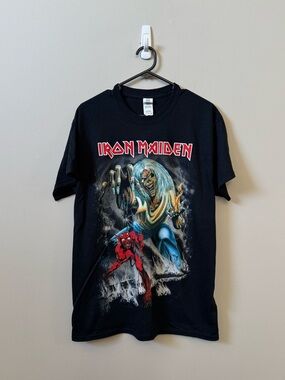 Iron Maiden the book of souls world tour 2016 concert t-shirt